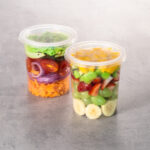 Kit Pote com Tampa Redondo PP 500mL - Imagem 3