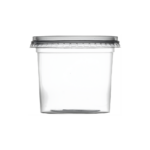 Kit Pote com Tampa Redondo PP 350mL