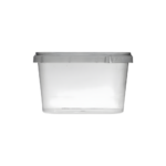 Pote Quadrado 150 com Tampa